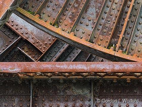 Rusting Bridge_DSCF01265.jpg - Scherzer Rolling Lift Bridge photographed along the Rideau Canal Waterway at Smiths Falls, Ontario, Canada.